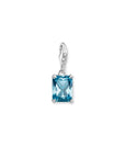 Blue Spinel Stone Charm - Magpie Jewellery