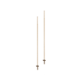 Dagger 14k Gold Symbol Thread Through Earring | Magpie Jewellery