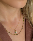 Hand-Tied Natural Gemstone Necklace | Magpie Jewellery