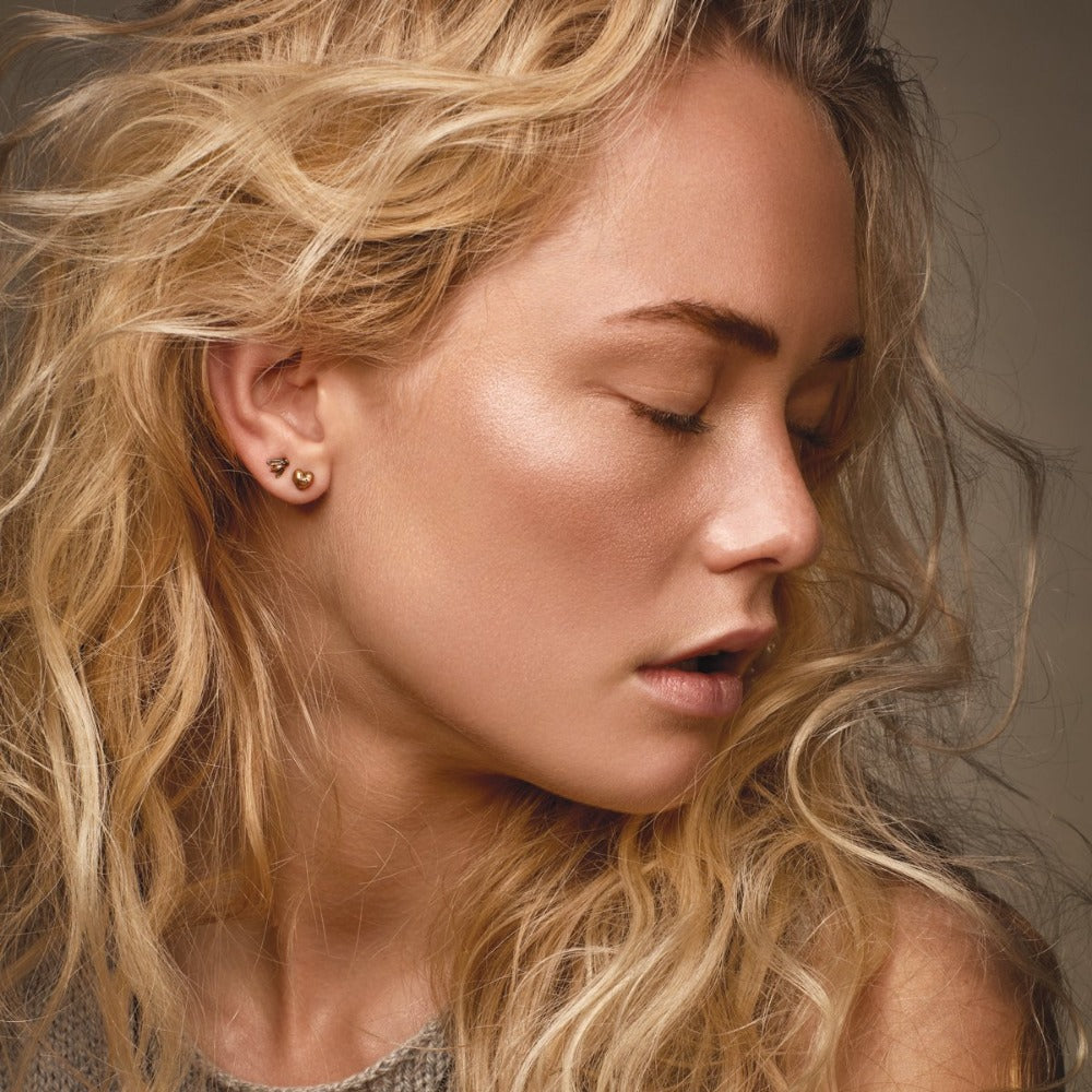 Bee Symbol Studs - Magpie Jewellery
