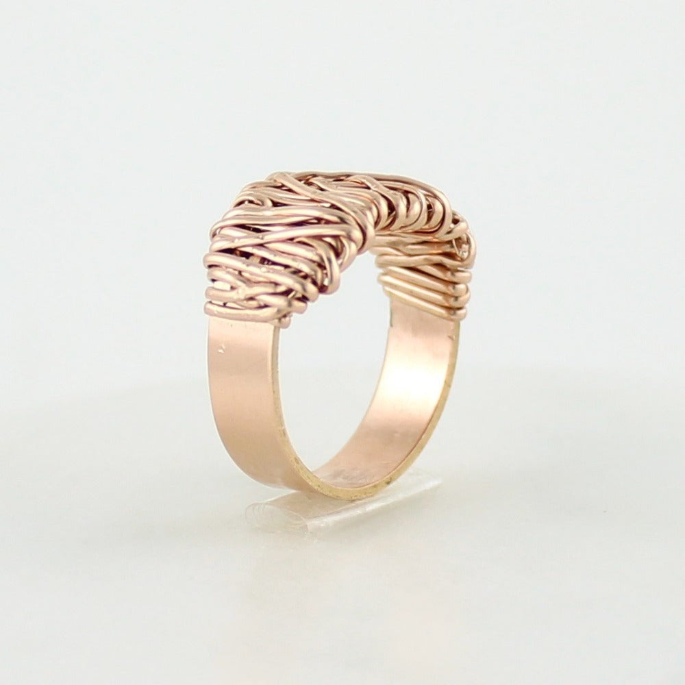 The Everyday Ring | Magpie Jewellery | Rose Gold | Detail Shot