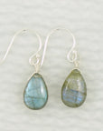 Gemstone Solo Earring | Magpie Jewellery | Silver | Labradorite