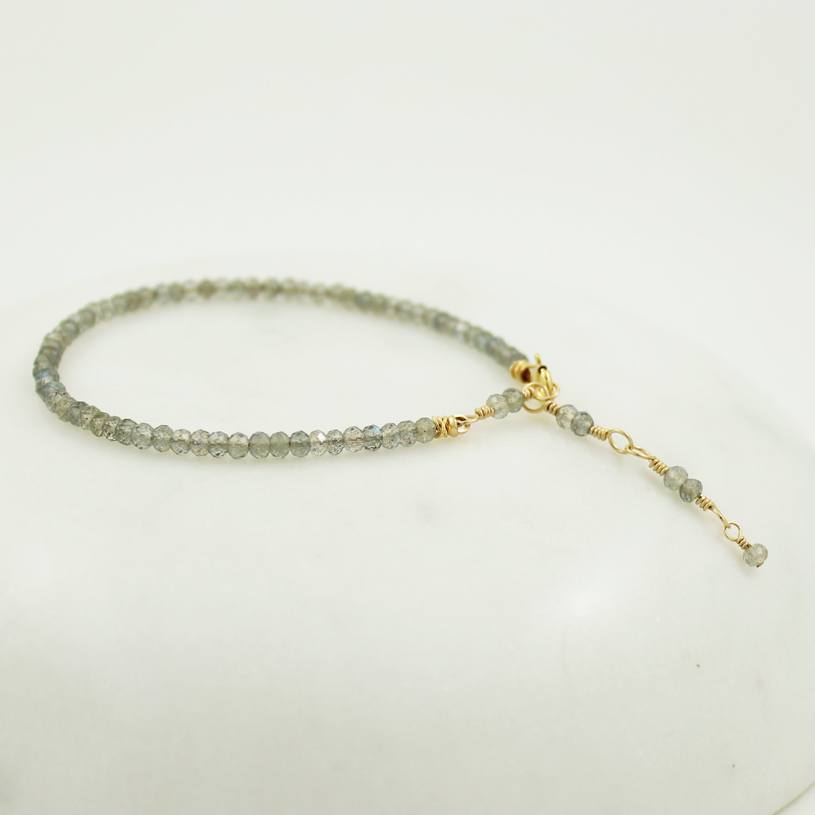 Gold Gemstone Stacking Bracelet - Magpie Jewellery