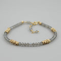 Gold Twist Stacking Bracelet - Magpie Jewellery