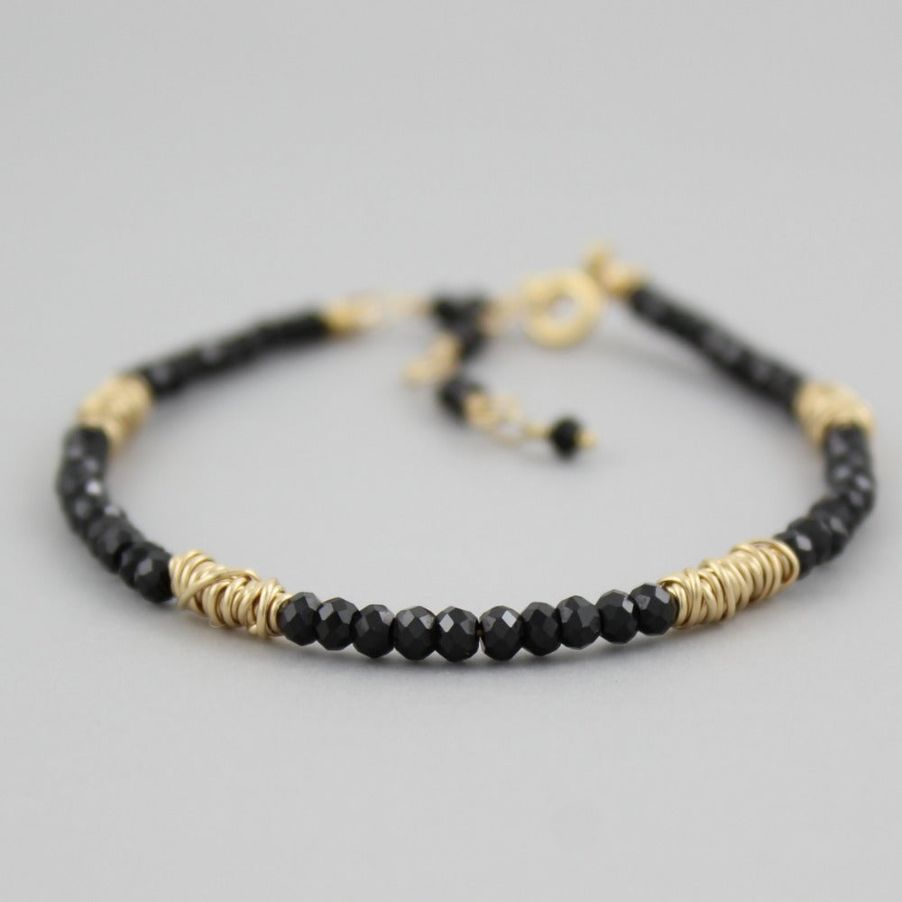 Gold Twist Stacking Bracelet - Magpie Jewellery