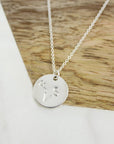 Family Monogram Pendant - Sterling Silver - Magpie Jewellery
