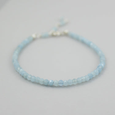 Silver Gemstone Stacking Bracelet - Magpie Jewellery