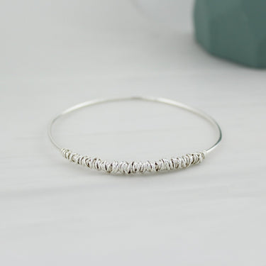 Lightweight Twist Bangle - Magpie Jewellery