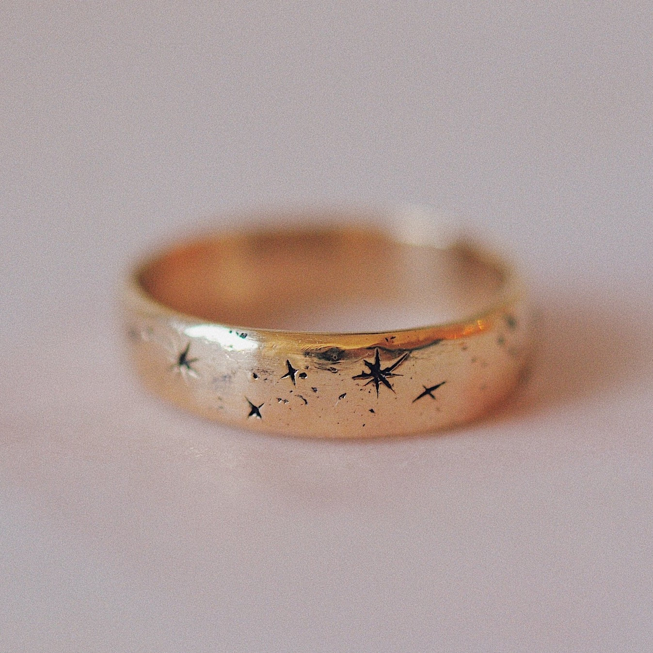 Narrow Written in the Stars Ring - Magpie Jewellery