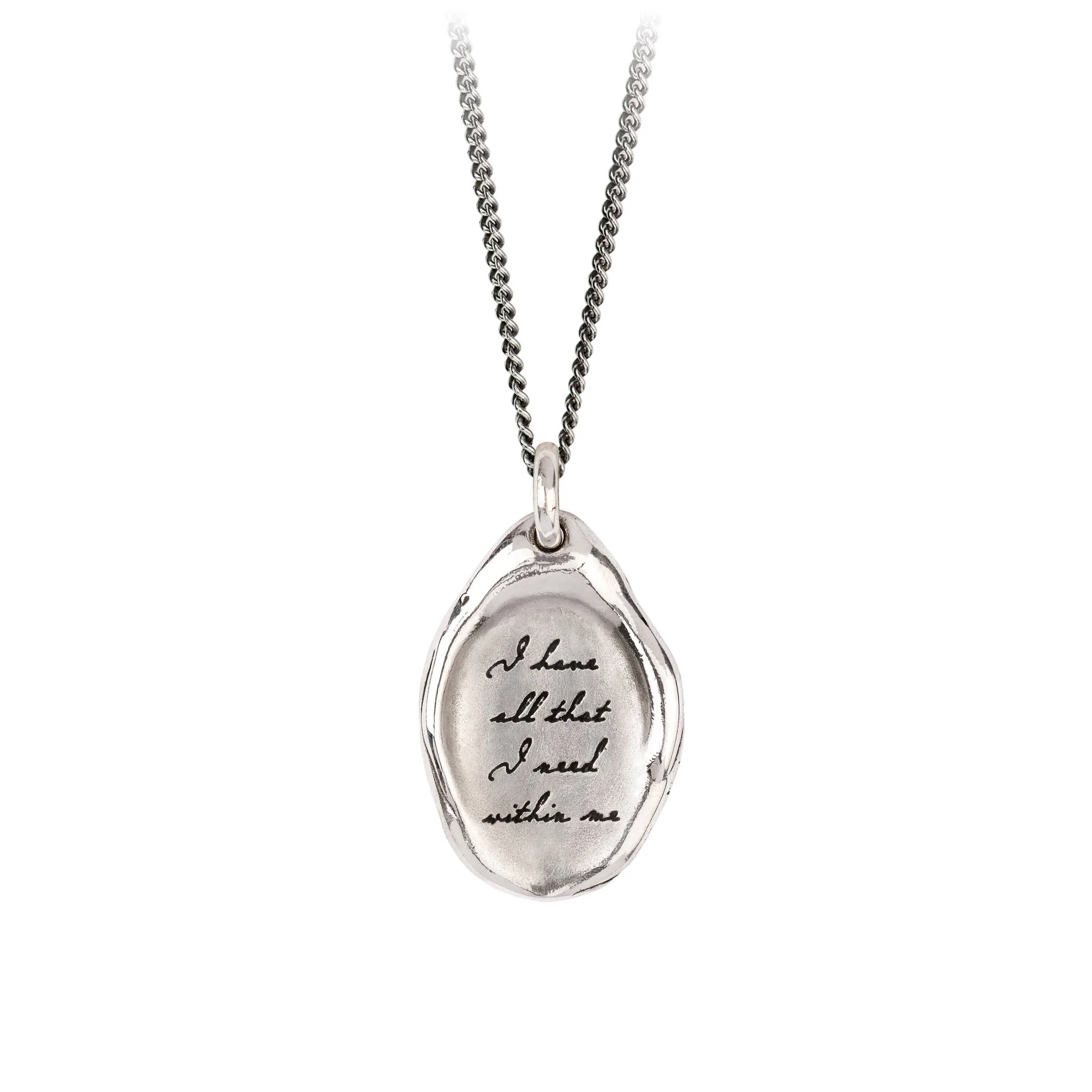 I Have All That I Need Within Me Affirmation Talisman | Magpie Jewellery