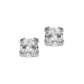 Dewdrop Cluster Studs - Clear Topaz & Silver | Magpie Jewellery