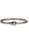 Diamond Micro Engagement Ring - Magpie Jewellery