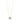 Micro Dew Drop Solitaire Necklace - Pearl Gold | Magpie Jewellery