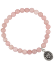 Mindful Appreciation Pink Opal Stone Stretch Bracelet | Magpie Jewellery