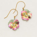 Pansy Drop Earrings - Magpie Jewellery