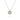 Sterling Silver Flower necklace with CZ - Magpie Jewellery