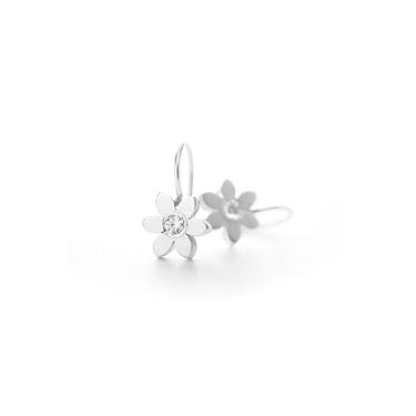 Sterling Silver Flower Earrings - Magpie Jewellery