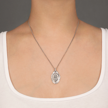 Today I Will Be Fearless Affirmation Talisman | Magpie Jewellery