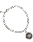 Sterling Silver Direction Talisman Chain Bracelet | Magpie Jewellery