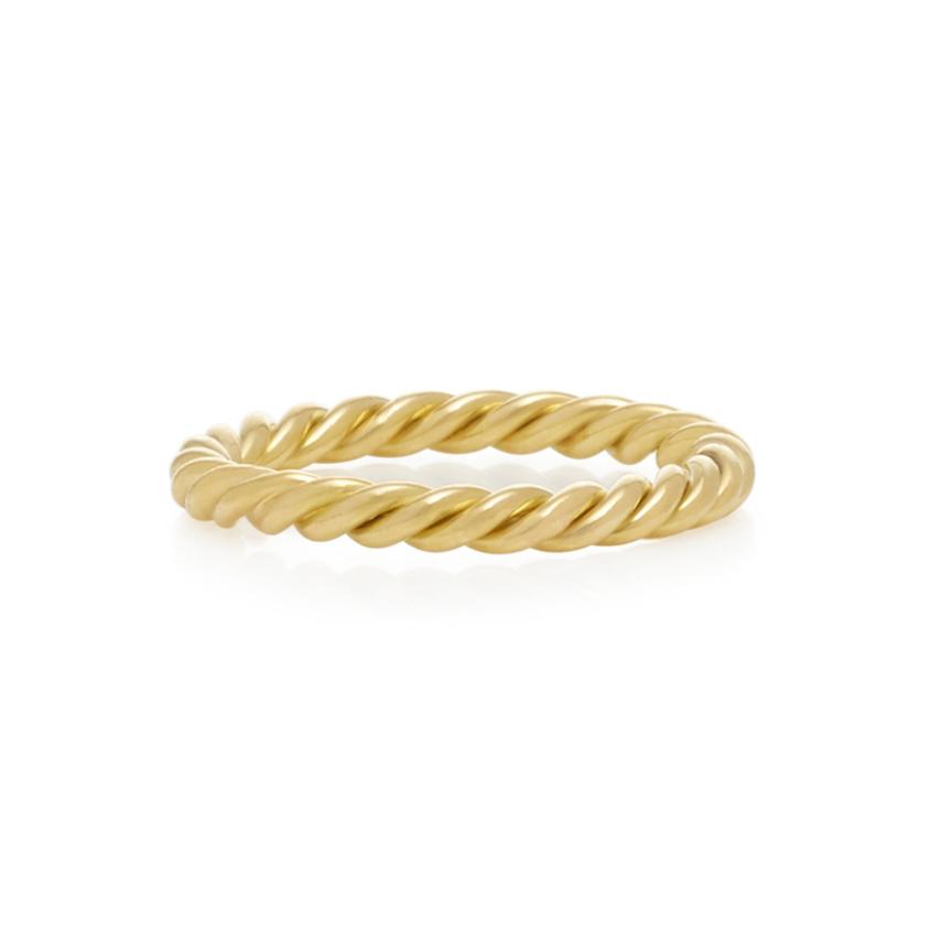 2mm Twisted Skinny Ring - Magpie Jewellery