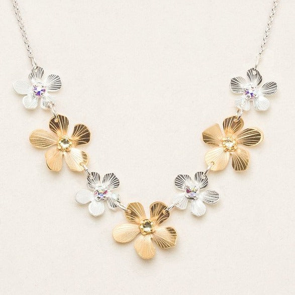 'Plumeria' Classic Necklace - Magpie Jewellery