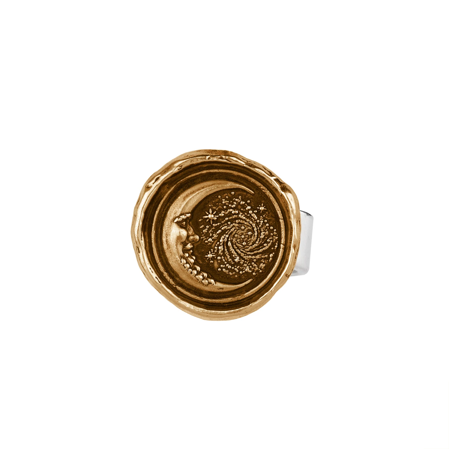 Bronze Trust the Universe Talisman Ring | Magpie Jewellery