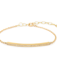 Diamond Bar Chain Bracelet | Magpie Jewellery