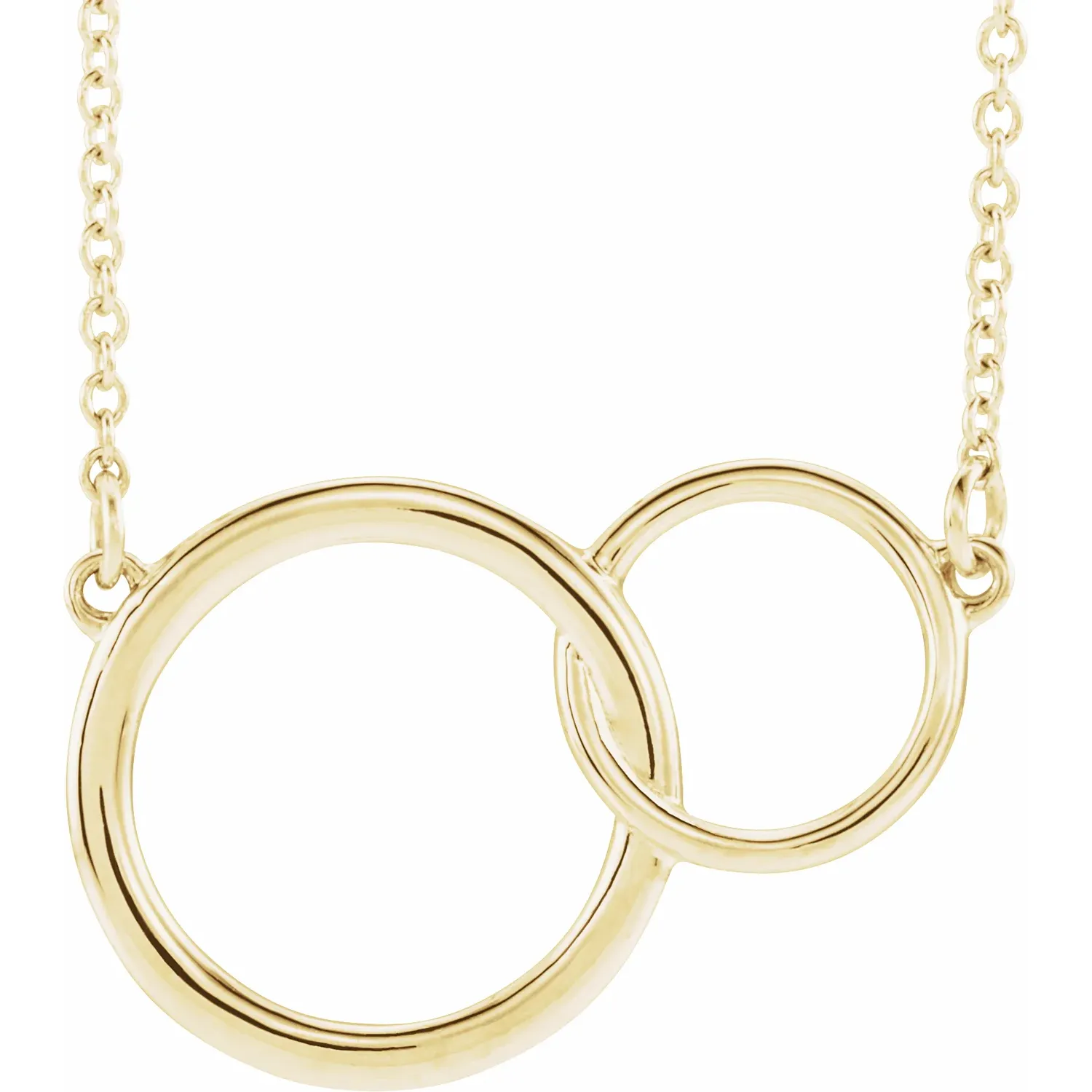 14ky Interlocking Circles - Magpie Jewellery