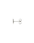 Micro Aztec North Star Studs Silver | Magpie Jewellery
