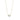 Bonheur Aquamarine Birthstone Necklace
