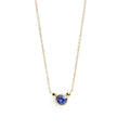 Bonheur Birthstone Necklace - Gold - Magpie Jewellery