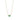 Bonheur Emerald Grade A Birthstone Necklace