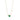 Bonheur Emerald Grade AAA Birthstone Necklace