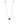 Bonheur Emerald Grade AAA Birthstone Necklace