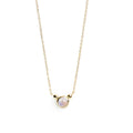 Bonheur Moonstone Birthstone Necklace