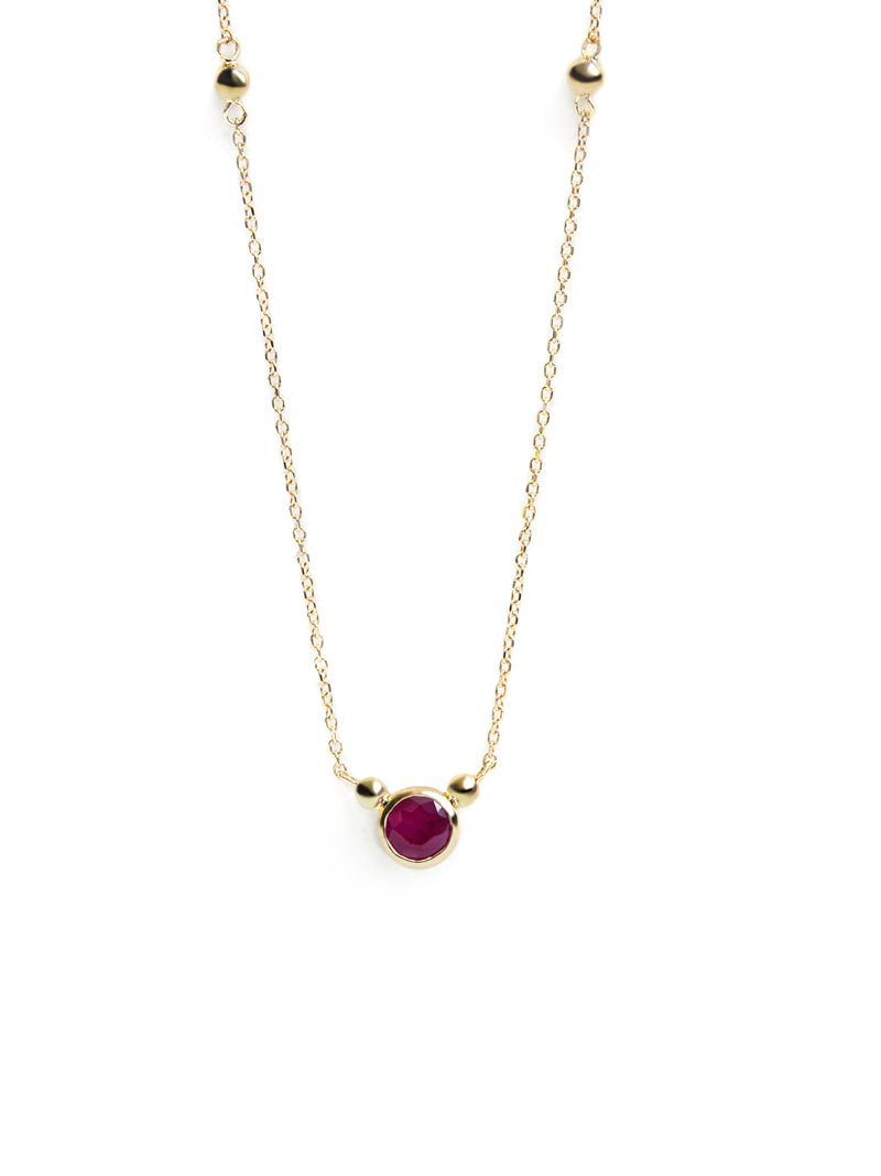 Bonheur Grade AAA Birthstone Necklace