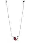 Bonheur Birthstone Necklace Garnet | Magpie Jewellery