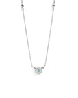 Bonheur Birthstone Necklace Opal | Magpie Jewellery