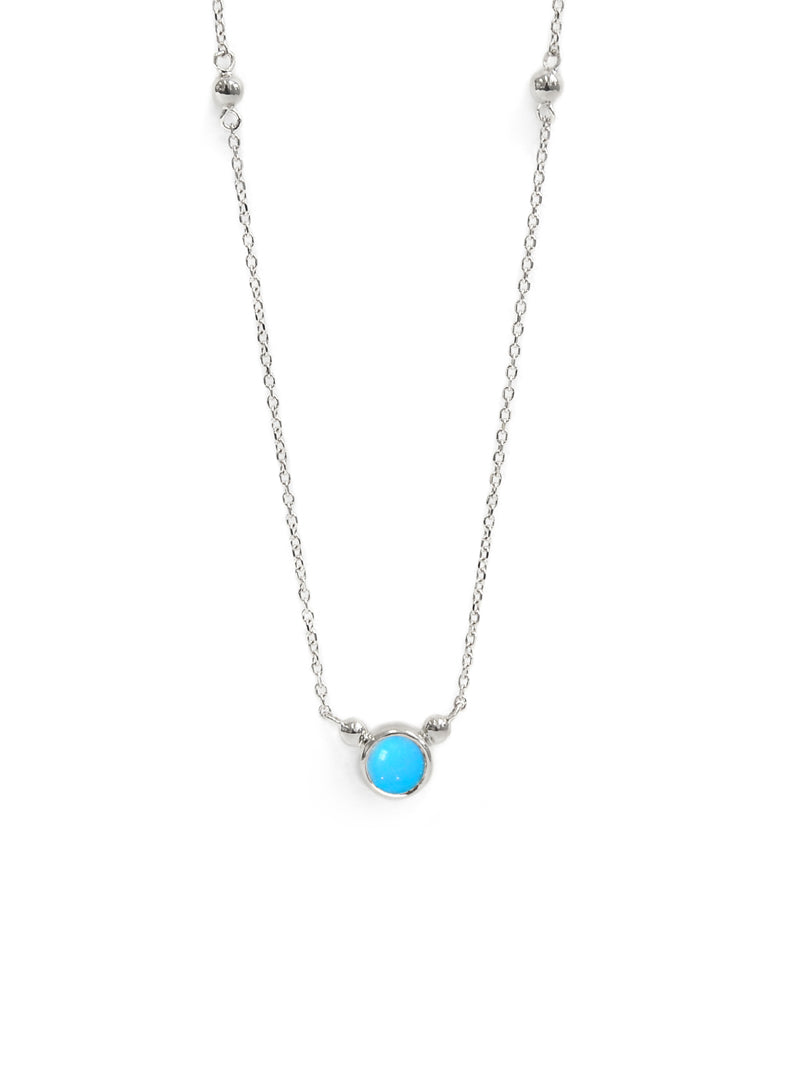 Bonheur Birthstone Necklace Turquoise | Magpie Jewellery