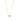 Bonheur Clear Topaz Birthstone Necklace