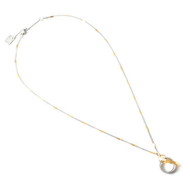452246 Anne-Marie Chagnon Amsterdam Necklace  Pewter & Gold