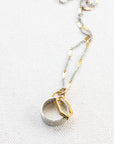 452246 Anne-Marie Chagnon Amsterdam Necklace  Pewter & Gold