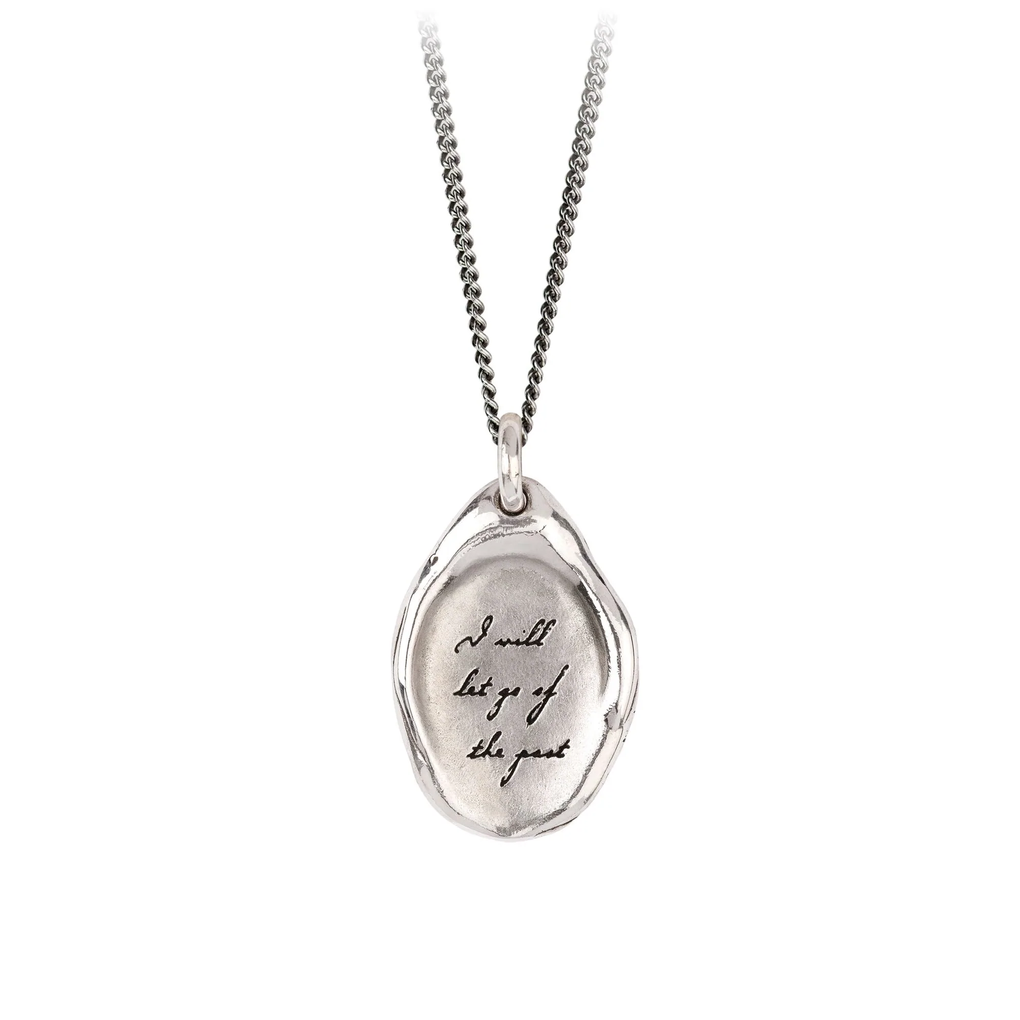 I Will Let Go Of The Past Affirmation Talisman | Magpie Jewellery