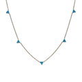 Cléo Trio Station Necklace | Magpie Jewellery