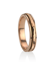 Prana 14K Gold Meditation Ring | Magpie Jewellery