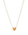 Citrine Sweetheart Gem Pendant Necklace | Magpie Jewellery