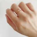 Wrap Around Diamond Ring | Magpie Jewellery