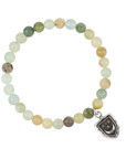 Reflective Appreciation Rutilated Quartz Stone Stretch Bracelet | Magpie Jewellery