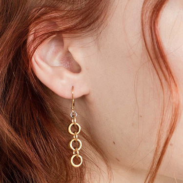 551340 Anne-Marie Chagnon Dieppe Earrings  Pewter