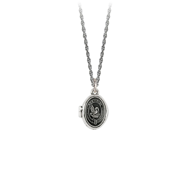 Sterling Silver Small Selflessness Locket | Magpie Jewellery